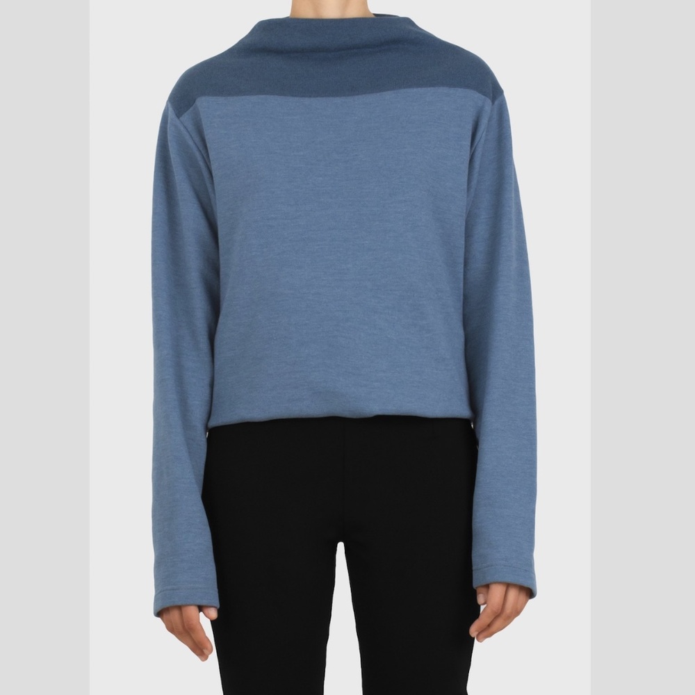 Complex Geometries Cropped Sound Sweatshirt